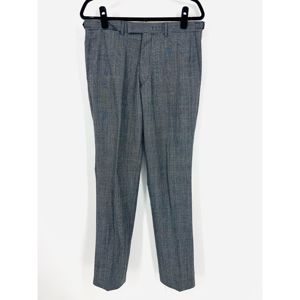 Reiss 32 Gray Wool Dress Pants